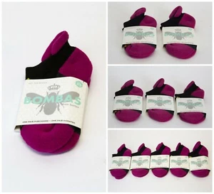 Bombas Black and Pink Ankle Socks Size X-Small 1/ 2/ 3/ 5 Packs NWT - Picture 1 of 6