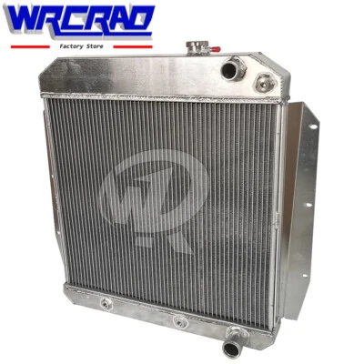 Radiador de aluminio para camioneta intercambiable Chevrolet 3E LS 1955-1959 1958 1956 #CC5559-LS Foto 1 de 4