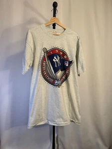 Vintage 1998 New York Yankees World Series Champions T-Shirt XL 23x30 USA Made - Picture 1 of 5
