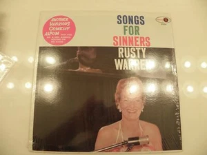 Rusty Warren Songs for Sinners SEALED 1959 Mono Lp Record RISQUE COMEDY Jubilee - Foto 1 di 10