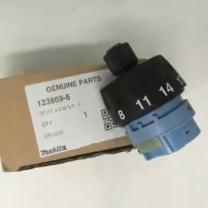 Ersatzgetriebe für Makita 123869-6 DDF083 DF032D DFF032 DFO32DW Ersatzteil - Bild 1 von 2