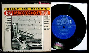 BILLY LEE RILEY-Big Harmonica Special-Rare Compact 6 Long Play & Picture Sleeve - Imagen 1 de 1
