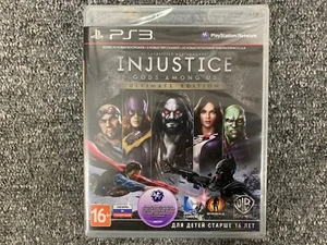1 x Injustice Gods Among Us Ultimate Edition Playstation PS3 New Sealed - Picture 1 of 3