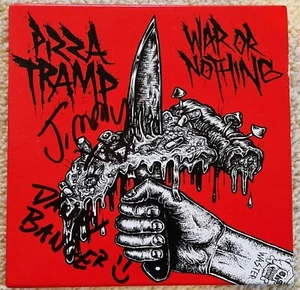 PIZZATRAMP – War Or Nothing VG COND Card Sleeve CD 2015 UKHC Autographed - Picture 1 of 3