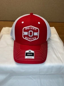 Fan Favorite Ohio State Buckeyes Adjustable Mesh Back Hat One Size - Picture 1 of 8