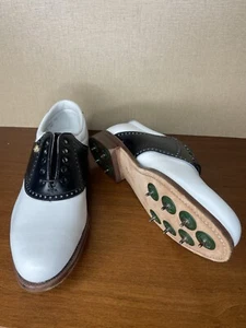 Footjoy Golfschuhe Leder mit Metallspikes Größe 7,5 - Bild 1 von 6