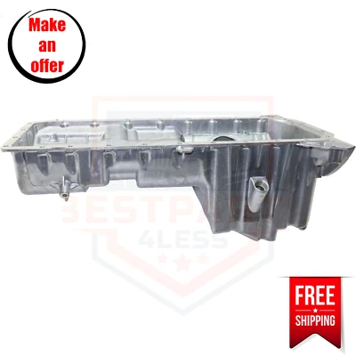 New Oil Pan 11131432703 aluminum for 2001-2006 BMW 325Ci Base & 330Ci Base - Изображение 1 из 4