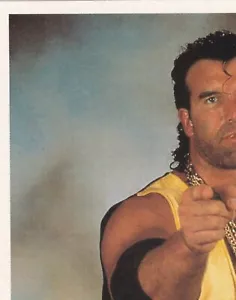 Razor Ramon 1992 Merlin WWF Album Stickers Rookie Puzzle Card 150 RC WWE WCW TNA - Picture 1 of 12