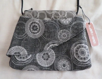 Bolso Bandolera Maruca Calla Gris Hecho a Mano en Boulder Colorado Nuevo con Etiquetas Foto 1 de 4