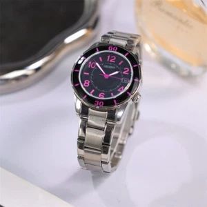 ORIENT Damen Quarzuhr mit Stahlband schwarz und rosa Zifferblatt FUNF0002B0 - Bild 1 von 5