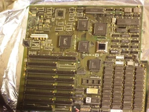 286 AT Motherboard 640 kb RAM ceramic CPU WL 286-4M FOR PARTS OR REPAIR - Picture 1 of 7