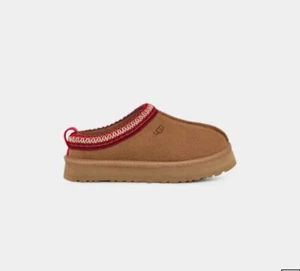 NIB New UGG Big Kids Tazz Slippers Platform Chestnut Youth US 5Y - Picture 1 of 5