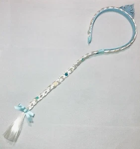 Girls Kids Disney Princess Frozen Elsa Headband Tiara Hair Plait Costumes New - Picture 1 of 5