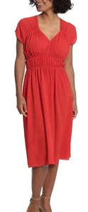 NWT LONDON TIMES T6099M V Neck Cap Sleeve A-Line Dress Size 10 - Picture 1 of 12