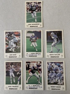 Vintage Indianapolis Colts Football Rare Promo Cards - Picture 1 of 2