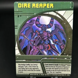 Bakugan DIRE REAPER Green Ability Card 2008 BA392a-AB-SM-GBL_45 45/48e - Picture 1 of 7