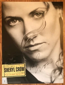 Sheryl Crow Poster Signed In Person 1998 - Picture 1 of 1