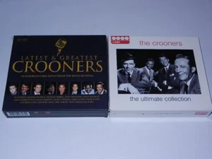 2 x CROONERS BOX SETS OF CDs inc. LATEST & GREATEST & THE CROONERS ULTIMATE - Imagen 1 de 2