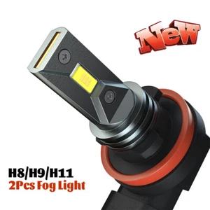 Fanless 2x H11 LED Fog Lights for Mercedes-Benz E320 2003-2009 GLA250 2015-2019 - Bild 1 von 8
