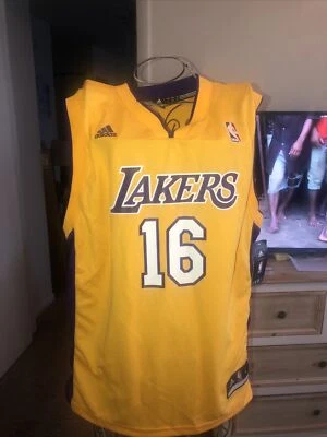 Jersey Gasol número 16 con los Lakers Foto 1 de 4
