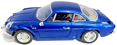 1971 Alpine A110 Blue Diecast car 1/16 scale by Bburago - Image 1 of 4