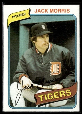 1980 Topps Jack Morris Detroit Tigers #371 - Image 1 of 2