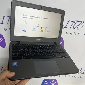Notebook Chromebook Acer C731 (celeron n 4gb Ram Mmc 32gb) Chrome Os - Foto 1 di 12