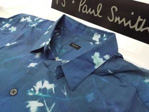PAUL SMITH Mens Shirt 🌍 Size XL (CHEST 46") 🌎 RRP £95+📮 ABSTRACT FLORAL PRINT - Picture 1 of 8
