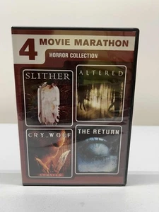 4 Movie Marathon Horror Collection, Slither, Altered, CRY_WOLF, The Return DVD - Picture 1 of 4