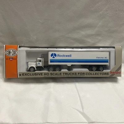 Con-Cor HO Rockwell International Fletcher NC Tractor Trailer - Image 1 of 3