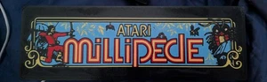 Millipede 3D Printed LED Light-Up Sign 9" Retro Arcade Decor Lamp Handmade - Picture 1 of 2