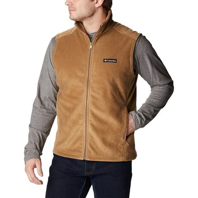 Chaleco polar Columbia para hombre cremallera completa - Tan-Steens montaña grande nuevo sin etiquetas Foto 1 de 4