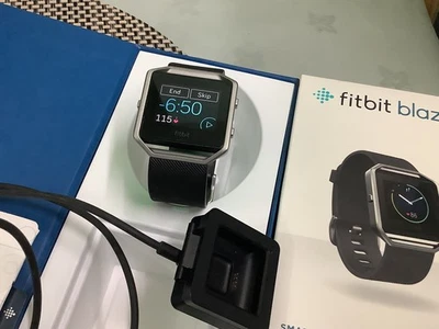 Fitbit Blaze Smart Fitness Tracker Watch - Original charger and box Excellent  - Image 1 of 4