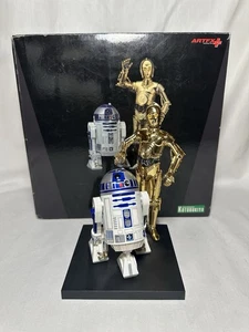 Kotobukiya Star Wars C-3PO und R2-D2 ArtFX+ Doppelpack Statue Set - Bild 1 von 5