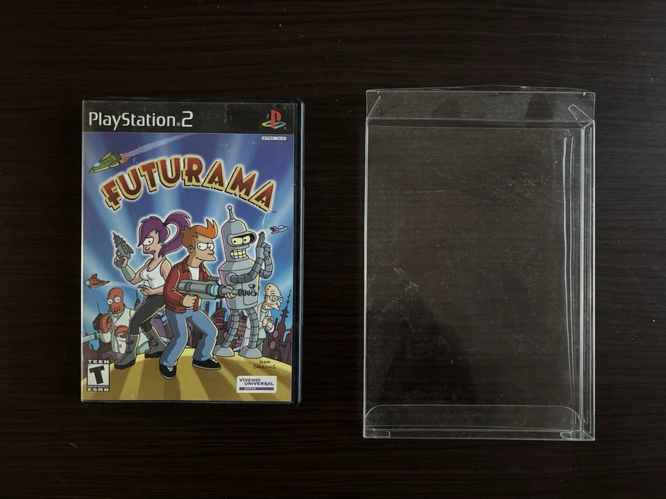 Futurama: El Juego para PS2 Completo en Caja, Probado Funcionando Artículo de Coleccionista Foto 1 de 4