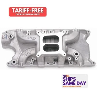 Edelbrock EDE7121 Dual Plane Aluminum Intake Manifold fits Small Block Ford  - Image 1 of 4