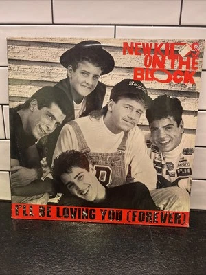 SEALED - NEW KIDS ON THE BLOCK - ILL BE LOVING YOU FOREVER REMIXES 1989 ORIGINAL - Image 1 of 3
