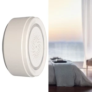 Smart WiFi Siren Alarm 105dB Wireless Home Security Sound Light Alert - Picture 1 of 22