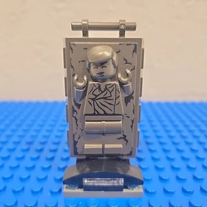 Lego Star Wars Han Solo Frozen in Carbonite Block Minifigure From Set 75137 - Picture 1 of 6