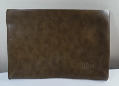 Vintage IBM Zipper Portfolio By Hazel USA Made - Image 1 of 4