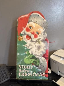 1958 Whitman "Night Before Christmas" illustrated by FSWinship 15.5"×7.25" - Picture 1 of 8