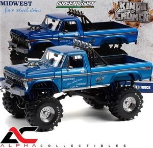 Ford F-250 Midwest 1974 Greenlight 13605 1:18 tracción en las cuatro ruedas y rendimiento 48" - Imagen 1 de 1