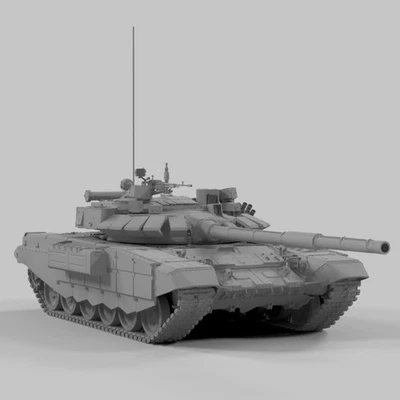 3D Printing 1/72 Russian T-72B3A tank Model Unpainted - Image 1 of 4