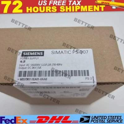 Siemens 6ES7307-1EA01-0AA0 Power Supply 6ES7307-1EA01-0AA0 New In Box Fast Ship - Image 1 of 4