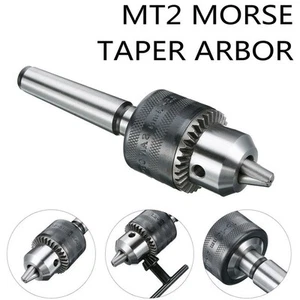 Mini Metalldrehmaschine Tail Stock Bohrfutter Werkzeug Mit MK2 Morsekegeldorn - Bild 1 von 12