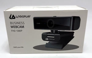 LPDISPLAY 1080P Webcam with Microphone,60 FPS USB Webcam 2 Mics Streaming - Picture 1 of 3