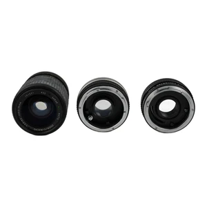 Obiettivo Sakar MC 135mm f/3.5 attacco Canon CF con due teleconvertitori - Foto 1 di 7