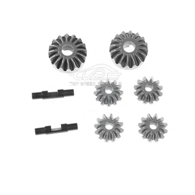 TSRC Metall Differentialgetriebe Kit schwarz für 1/5 FS RACING RC Car Teile - Bild 1 von 4