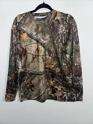 Red Head Shirt Men's Small Camouflage Hunting Long Sleeve Lightweight Layers - Image 1 of 4