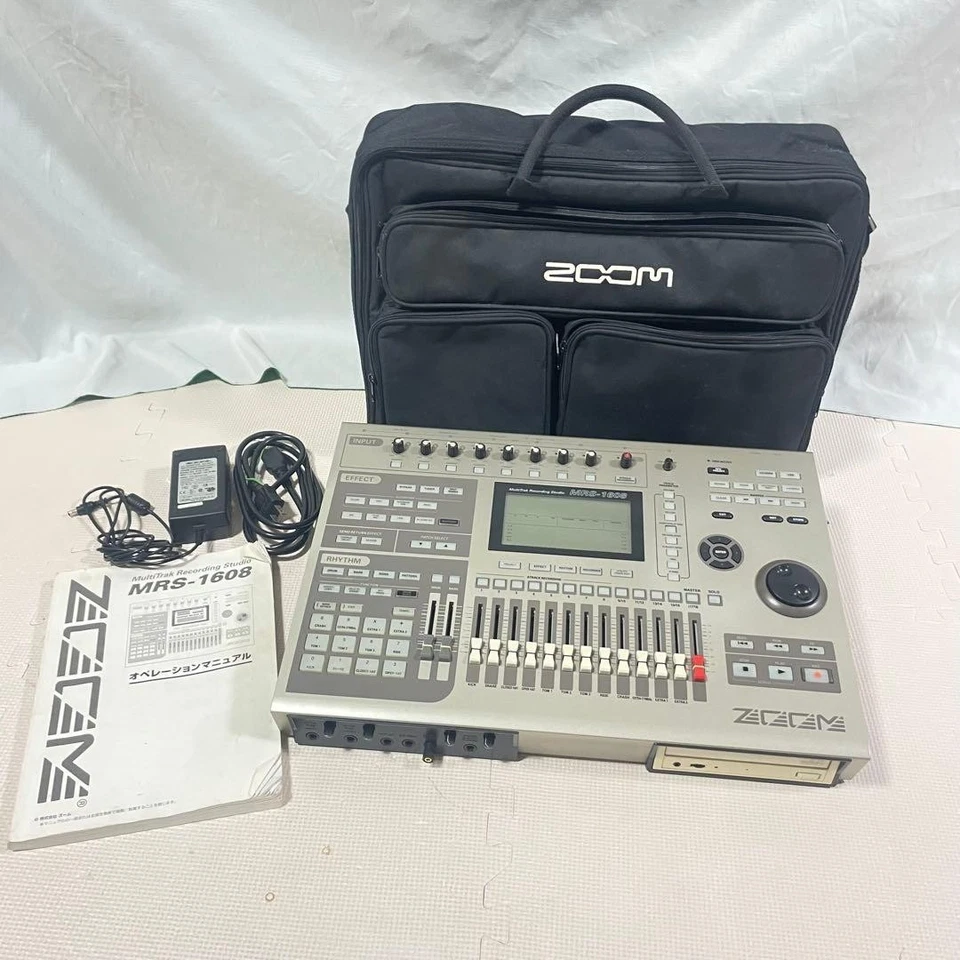 Zoom MRS-1608 16-Track Digital Recording Studio w/ Power supply - Image 1 of 4